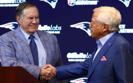 Voter Mike Chappell Chooses Robert Kraft Over Bill Belichick for Hall of Fame