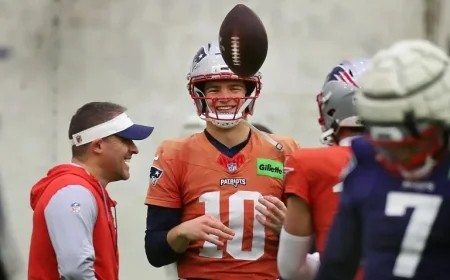 Patriots QB Drake Maye Confirms He’s ‘Feeling Good’