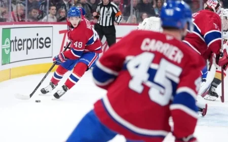 Lane Hutson Shines; Bouchard Dominates; Tkachuk Set to Return – The Athletic