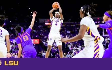 LSU to Host Arkansas Thursday in Play4Kay Matchup