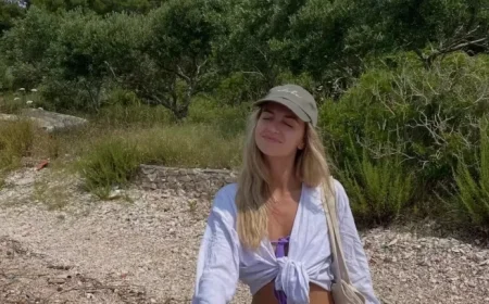 Ludivine Reding Debuts Stunning New Blonde Hairstyle After Salon Visit