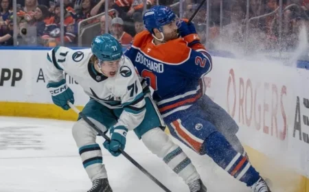 Oilers vs. Sharks: Projected Lineup Revealed