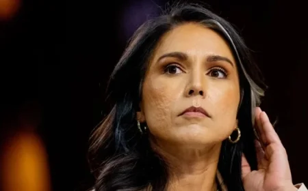 Tulsi Gabbard Criticized for Attending FBI Raid on Georgia Election Hub