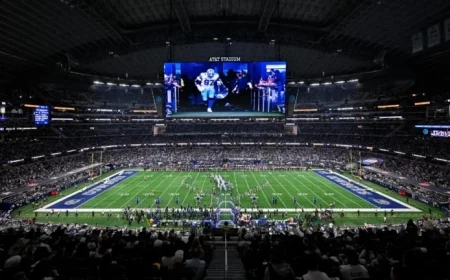 Golden Knights Face Stars in Outdoor Game at Cowboys Stadium