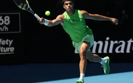 Australian Open 2026: Alcaraz vs Zverev, Sinner Meets Djokovic in Semifinals