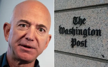 Washington Post’s White House Team Appeals to Bezos to Stop Layoffs