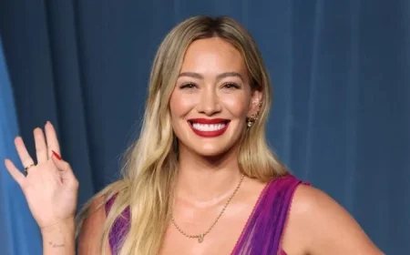 Hilary Duff Unveils World Tour at ‘Small Rooms, Big Nerves’ Finale