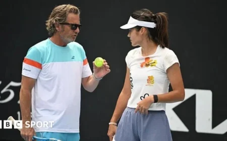 Raducanu Parts Ways with Coach Following Australian Open Defeat
