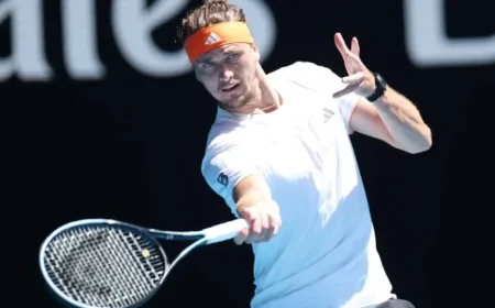 Zverev Aims for Upset Against Alcaraz in Australian Open Live Ticker