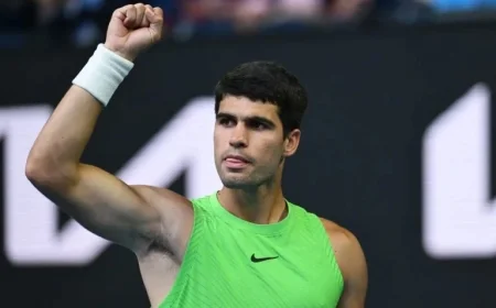 Carlos Alcaraz Reaches Maiden Australian Open Final, Defeats Zverev in Thriller