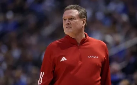 Kansas Coach Bill Self Commends BYU Ahead of Cougars Matchup