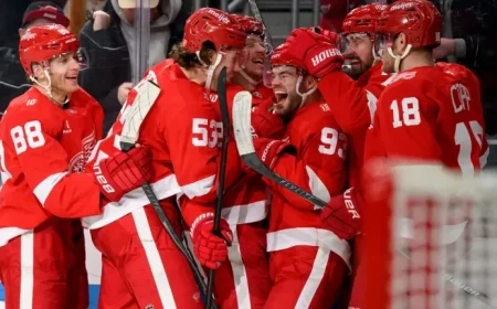 Did Detroit News Photographer Help Red Wings Score Tying Goal?