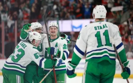 Hurricanes Shock Mammoth with Historic Last-Minute Comeback