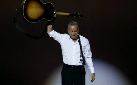 Bruce Springsteen Headlines Minneapolis Anti-ICE National Shutdown Protest