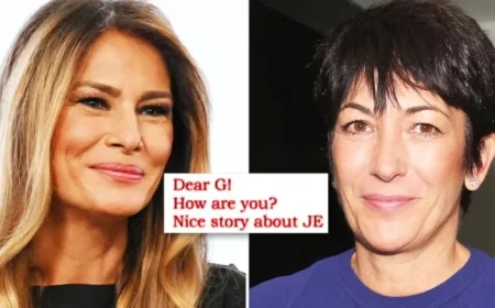 Melania’s ‘Love’ Email to Ghislaine Uncovered in Epstein Files