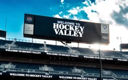 Penn State Hockey’s Outdoor Games at Beaver Stadium: Live Updates