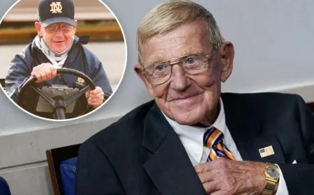 Legendary Notre Dame Coach Lou Holtz Enters Hospice Care at 89