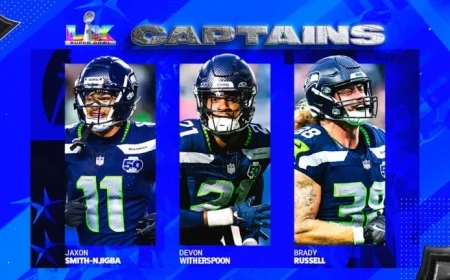 Seahawks Name Super Bowl Captains for Game Against Patriots