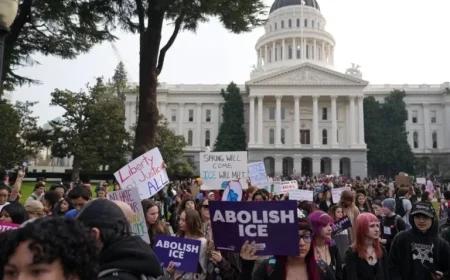 Hundreds of Teens Rally in Sacramento Against ICE: Live Updates