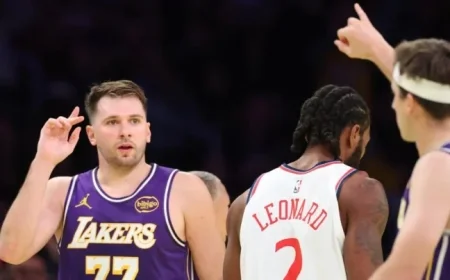 Lakers’ Doncic, Reaves Questionable for Friday’s Game