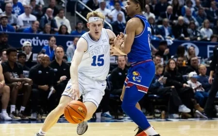 Watch BYU vs. Kansas and AJ Dybantsa vs. Darryn Peterson Live