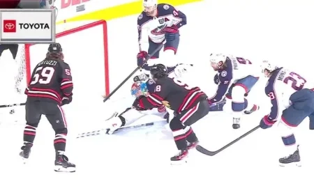 Bedard Scores Key Equalizer