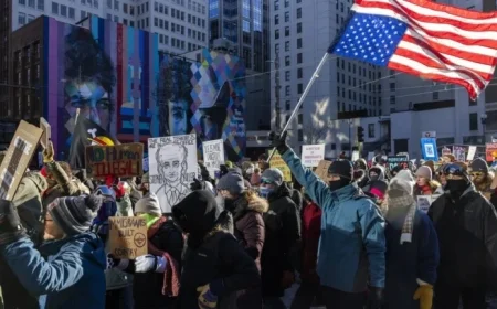 Thousands Protest ICE Nationwide, Including Minneapolis