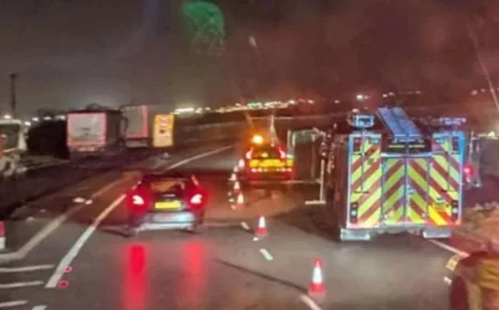 Bridge Closed After Major Collision