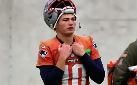 Mike Macdonald Confident Drake Maye’s Injury Won’t Impact Performance