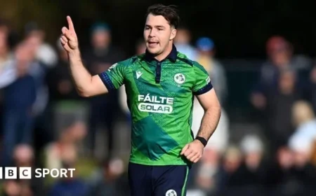 Ireland Secures T20 Series Victory Against UAE in World Cup Clash