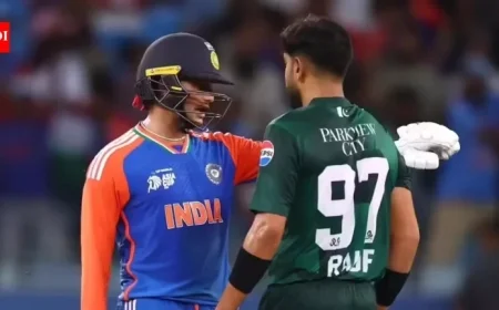 ICC Announces Umpires for India-Pakistan T20 World Cup Clash in Colombo