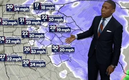 Weather atlanta: Snow, wind and extreme cold warnings through Sunday
