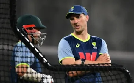 Australia Revamps T20 World Cup Squad with Two Key Changes
