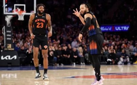 Knicks Secure Fifth Consecutive Win with Commanding Triumph Over Trail Blazers