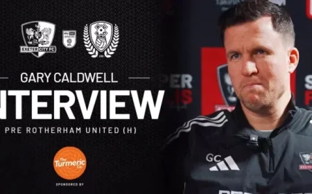 Gary Caldwell Prepares for Rotherham United Home Match