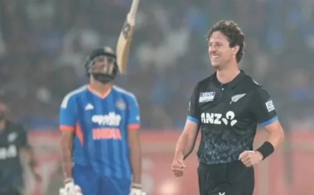 Seifert Propels New Zealand to T20 Victory Over India, Overcoming Dube’s Heroics