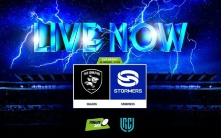 Sharks Battle Stormers Live in URC Showdown