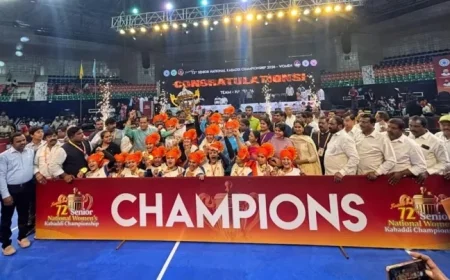 Haryana Triumphs at 2026 Women’s Senior National Kabaddi Championship: Full Results