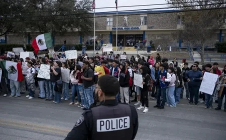 Texas Students Unite in Mass Walkout to Protest ICE Killings