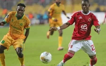 Young Africans Lead Al Ahly at Halftime in CAF Champions League 2025-2026
