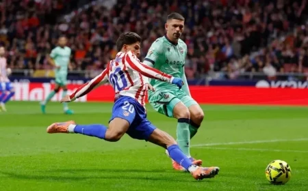 Atlético de Madrid’s Predicted Starting Lineup Against Levante