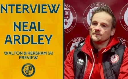 Exclusive Neal Ardley Interview: Insights from Walton & Hersham Manager