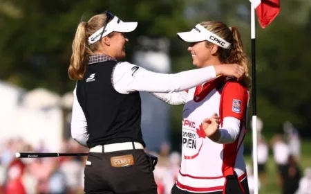Brooke Henderson Enlists Veteran Caddie as Sister Brittany Awaits First Child