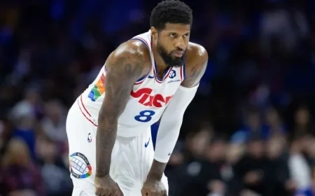 76ers’ George Suspended 25 Games for Improper Medication Use