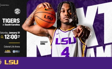 South Carolina Game: Basketball Faces Saturday’s Noon CT Showdown