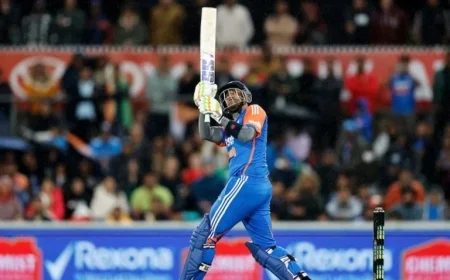 Suryakumar Reflects on Yearlong Slump After Stellar NZ Series Performance