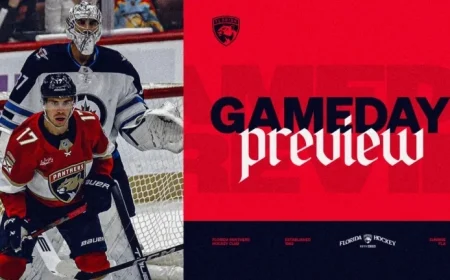 Panthers Conclude Season Series Against Jets