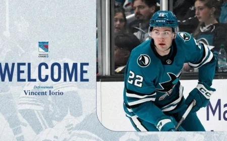 Rangers Secure Vincent Iorio from Waivers