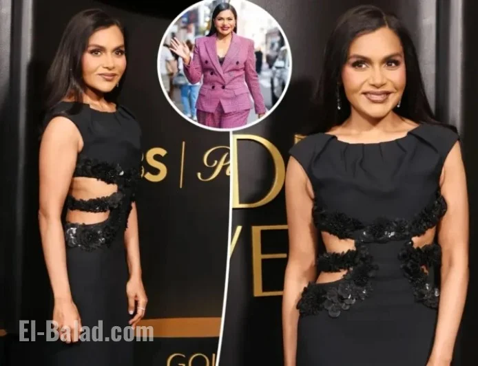 Mindy Kaling Flaunts 40-Pound Weight Loss in Bold Cutout Dress