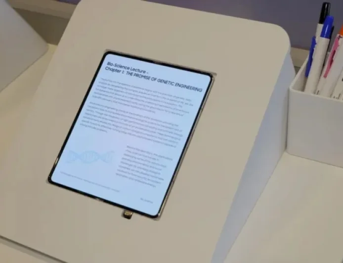 Samsung’s Creaseless Foldable Screen Sparks iPhone Fold Speculations